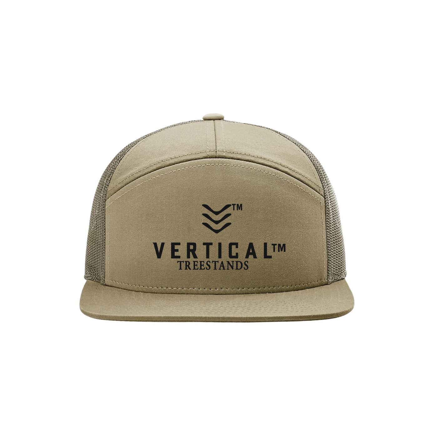 Vertical Seven-Panel Trucker Cap