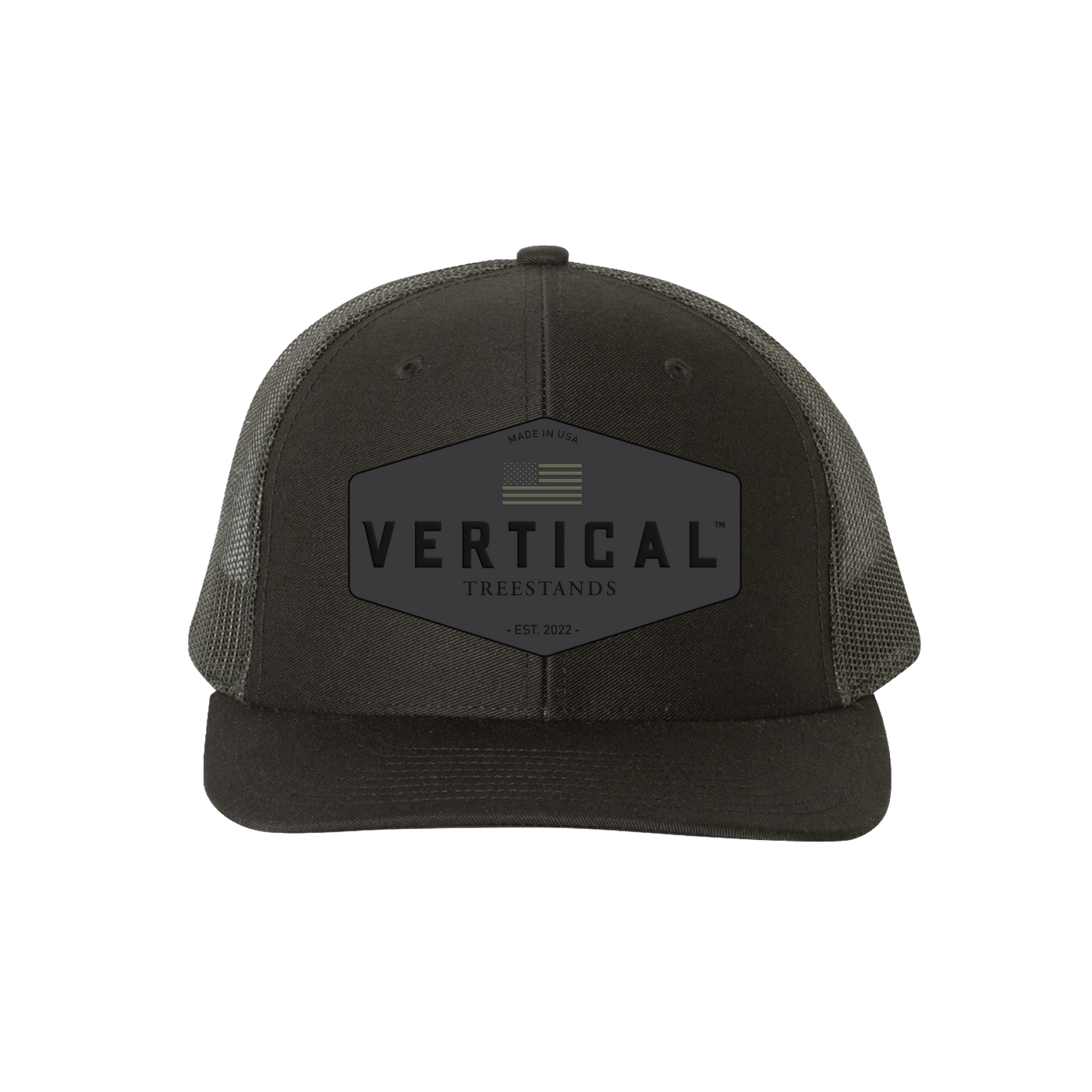 Vertical Trucker Patch Cap