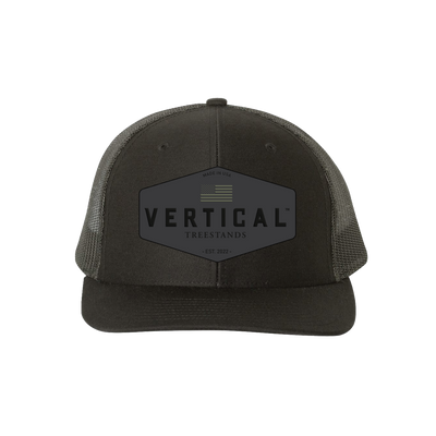 Vertical Trucker Patch Cap